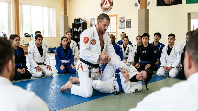 Aula de Jiu-Jitsu Tradicional (Gi)