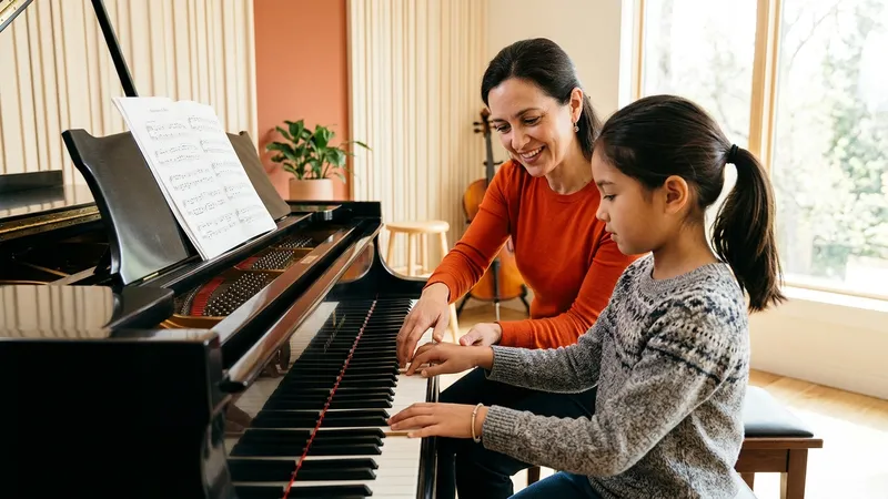 Aula Individual de Piano / Teclado