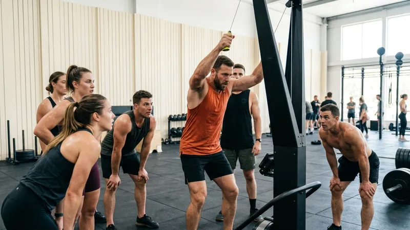 Treino de Estações (Sled & SkiErg)