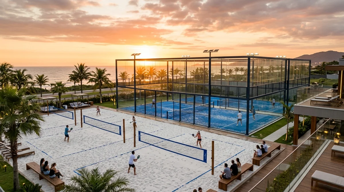 Quanto Custa Abrir uma Arena de Beach Tennis e Padel em 2026? Guia de Custos e Retorno